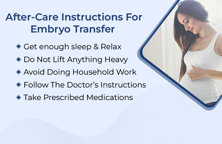 Instructions For Embryo Transfer in Ludhiana